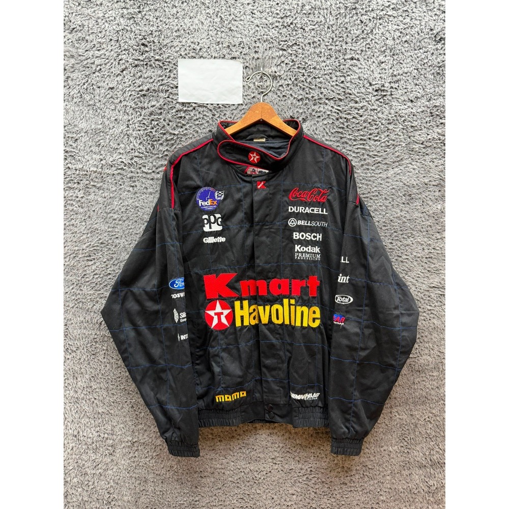 Vintage 90s‎ Newman Haas Racing Kmart Havoline Michael Andretti Jacket Size XL
